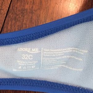 Adore Me Swim - Adore Me blue bikini top Adore Me Swim - Adore Me blue bikini top